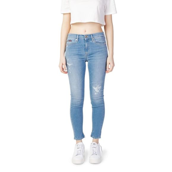 Tommy Hilfiger Jeans Plain Jeans with Zip and Button Fastening